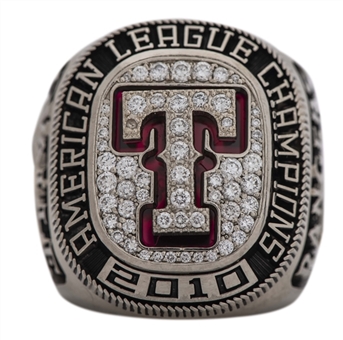2010 Texas Rangers American League Championship Ring